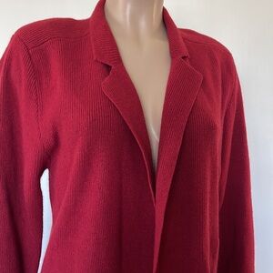 CHRISTIAN DIOR  Paris, Vintage CARDIGAN  Womens size MEDIUM  w Pockets SWEATER